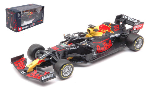 RED BULL RB16B MAX VERSTAPPEN 2021 N.33 1:43 - Burago - BU38055V
