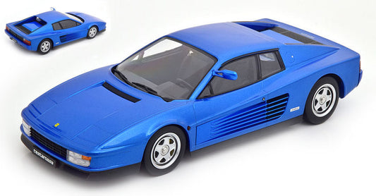 FERRARI TESTAROSSA MONOSPECCHIO 1984 METALLIC BLUE 1:18 - KK Scale - KKDC180503