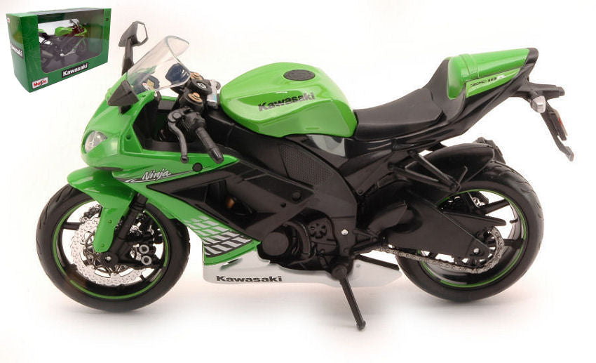KAWASAKI NINJA ZX-10R GREEN 1:12 - Maisto - MI32709