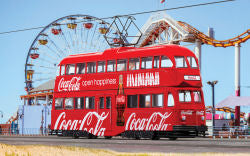 COCA COLA DOUBLE DECKER TRAM 1:76 - Corgi - CC43515