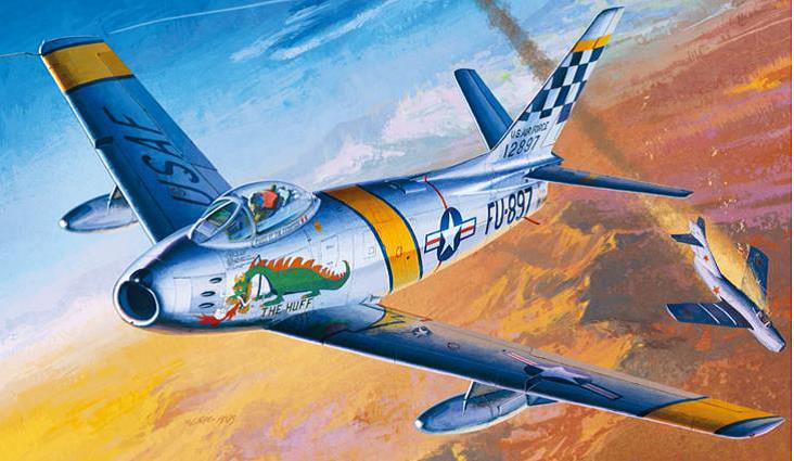 USAF F-86F KOREAN WAR KIT 1:72 - Academy - ACD12546