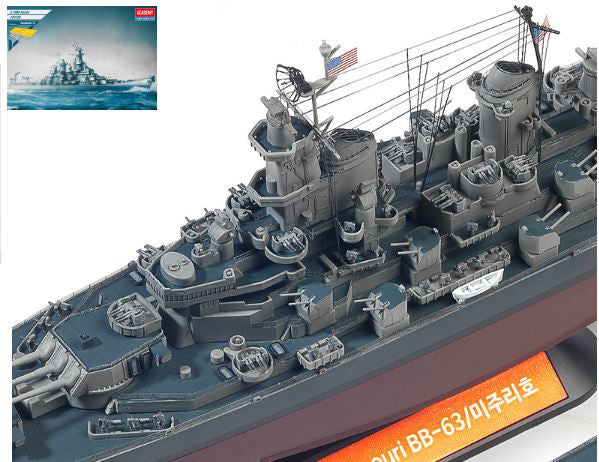 USS MISSOURI (02.09.1945 RESA GIAPPONE) KIT 1:700 - Academy - ACD14223