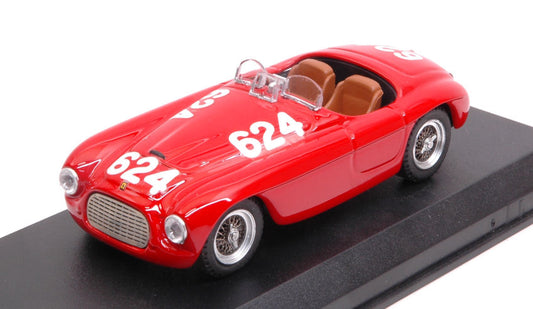 FERRARI 166 MM N.624 WINNER MILLE MIGLIA 1949 C.BIONDETTI-E.SALANI 1:43 - Art Model - AM0008-2