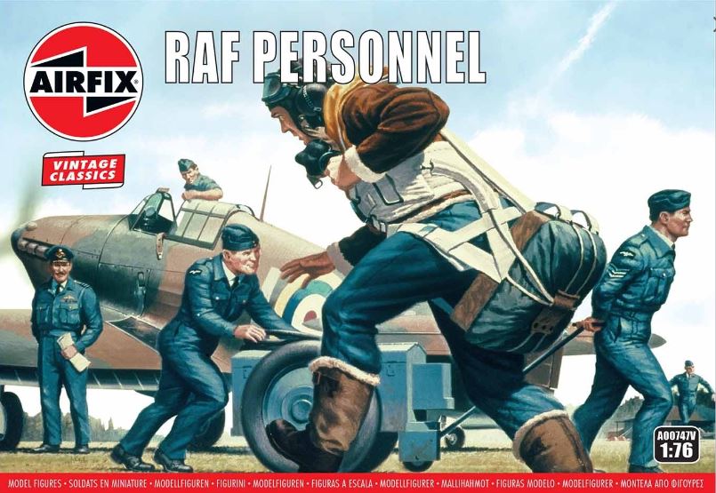 RAF PERSONNEL KIT 1:76 - Airfix - A00747V