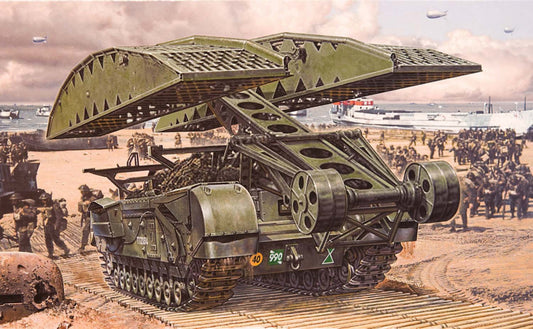 CHURCHILL BRIDGE LAYER KIT 1:76 - Airfix - A04301V