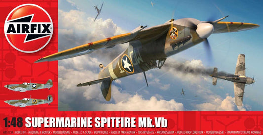 SUPERMARINE SPITFIRE MKVB KIT 1:48 - Airfix - A05125A