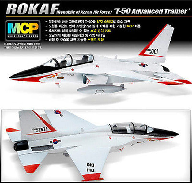 AEREO ROKAF T-50 ADVANCED TRAINER KIT 1:72 - Academy - ACD12519