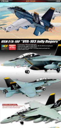 F/A-18F USN "VF-103 JOLLY ROGERS" KIT 1:72 - Academy - ACD12535