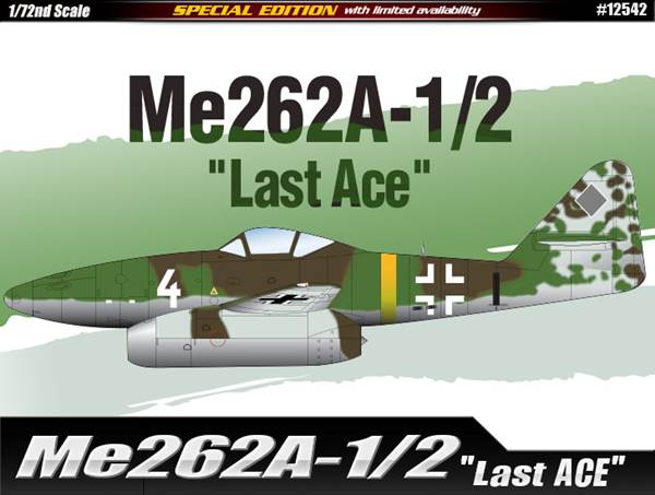 AEREO MA 262A 1/2 "LAST ACE" KIT 1:72 - Academy - ACD12542