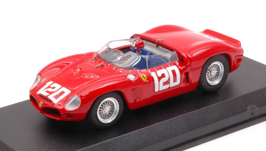 FERRARI DINO 196 SP N.120 2nd  T.FLORIO 1962 G.BAGHETTI-L.BANDINI 1:43 - Art Model - AM0022-2