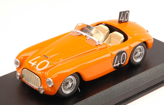 FERRARI 166 MM SPIDER N.40 8th 24H SPA 1949 ROOSDORP-DE RIDDER 1:43 - Art Model - AM0204-2