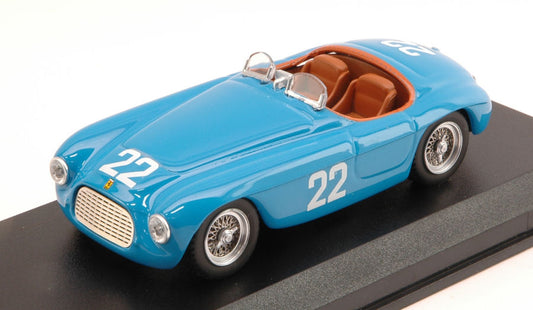 FERRARI 166 MM BARCHETTA N.22 11th PRIX MONTE CARLO 1952 L.FARNAUD 1:43 - Art Model - AM0330