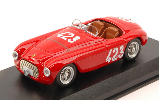 FERRARI 166 MM N.423 WINNER GIRO SICILIA 1952 MARZOTTO-MARINI 1:43 - Art Model - AM0345
