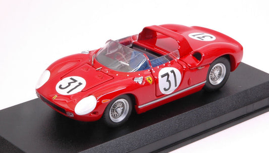 FERRARI 250 P N.31 2nd 12 H SEBRING 1963 MAIRESSE-VACCARELLA-BANDINI - Art Model - AM0388