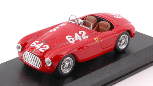 FERRARI 166 MM BARCHETTA N.642 MILLE MIGLIA 1949 TARUFFI-NICOLINI 1:43 - Art Model - AM0397