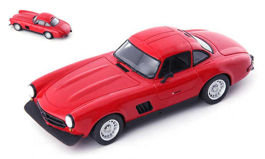 MERCEDES 300 SL GULLWING AMG 1974 RED 1:43 - Autocult - ATC90060