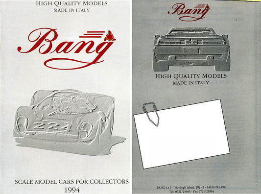 CATALOGO BANG 1994 FORMATO A5 PAG.44 - Bang - BGCAT1994