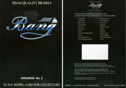 CATALOGO BANG 1995 ED.5 PAG.40 - Bang - BGCAT1995