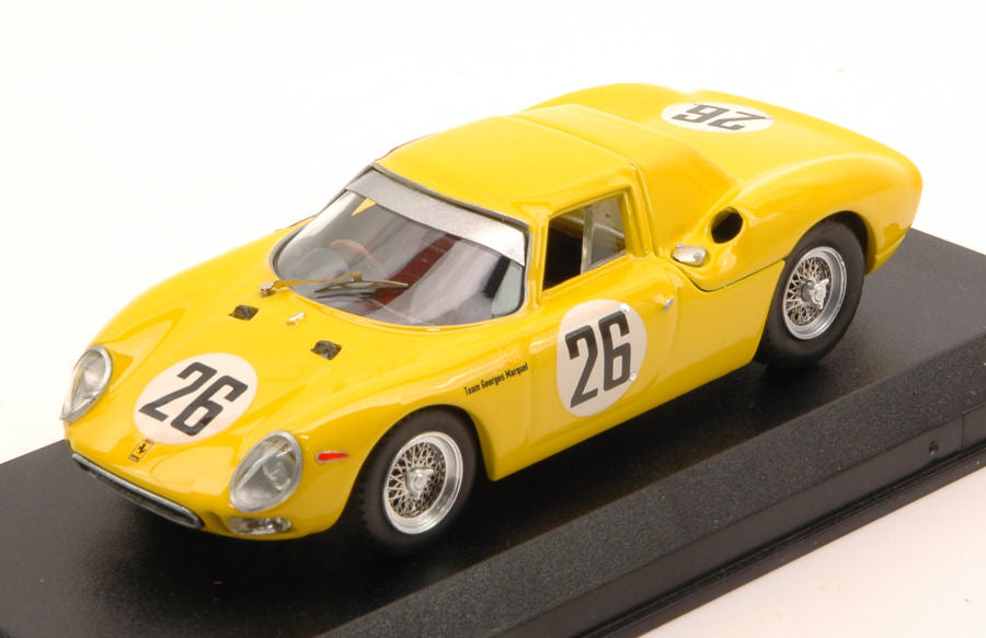 FERRARI 250 LM N.26 2nd LM 1965 P.DUMAY-GUSTAVE "TAF" GOSSELIN 1:43 - Best Model - BT9010-2
