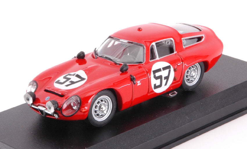 ALFA ROMEO TZ1 N.57 13th (1st GT1.6) LM 1964 BUSSINELLO-DESERTI 1:43 - Best Model - BT9132-2
