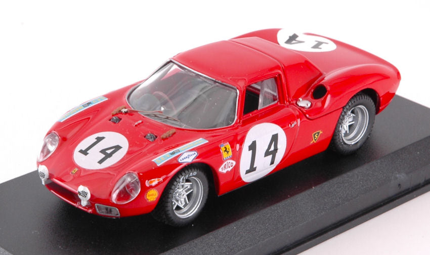 FERRARI 275 LM N.14 24 H LE MANS 1968 M.GREGORY-C.KOLB 1:43 - Best Model - BT9294-2