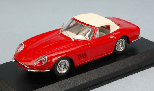 FERRARI 275 GTB SPYDER N.A.R.T. 1967 RED 1:43 - Best Model - BT9579