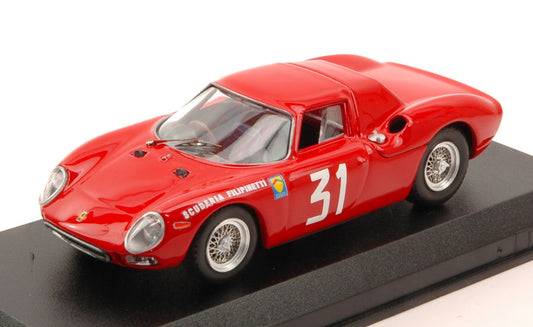 FERRARI 250 LM N.31 WINNER MONZA 1964 N.VACCARELLA 1:43 - Best Model - BT9622