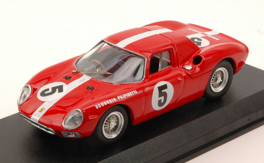 FERRARI 250 LM N.5 DNF 1000 KM PARIS 1964 MULLER-BOLLER 1:43 - Best Model - BT9629