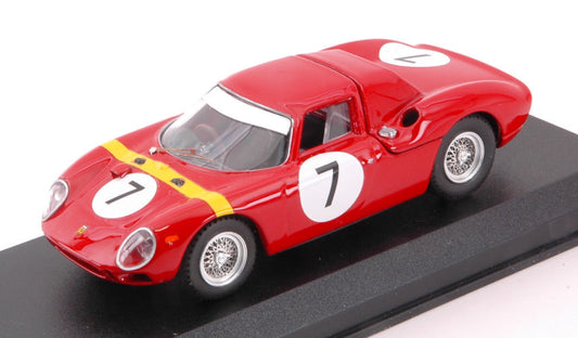 FERRARI 250 LM N.7 WINNER GP ANGOLA, LUANDA 1964 W.MAIRESSE 1:43 - Best Model - BT9730