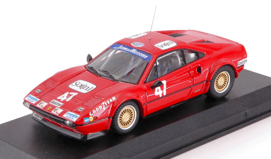 FERRARI 308 GTB Gr.4 N.47 WINNER VALLELUNGA 1978 C.FACETTI 1:43 - Best Model - BT9746