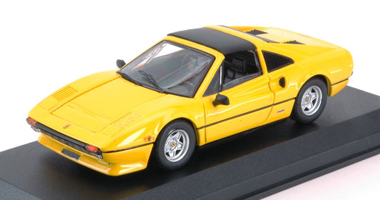 FERRARI 308 GTSi QUATTROVALVOLE 1981 YELLOW 1:43 - Best Model - BT9758