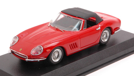 FERRARI 275 GTB/4 NART SPYDER 1967 W/CAPOTE 1:43 - Best Model - BT9781