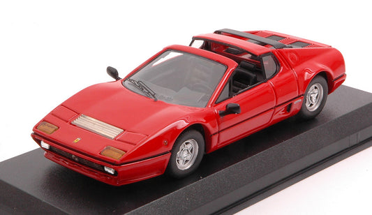 FERRARI 512 BB TARGA 1981 CONVERTED BY AUTOKRAFT RED 1:43 - Best Model - BT9782