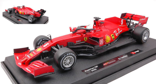 FERRARI F1 SEBASTIAN VETTEL 2020 N.5 1:18 - Burago - BU16808V