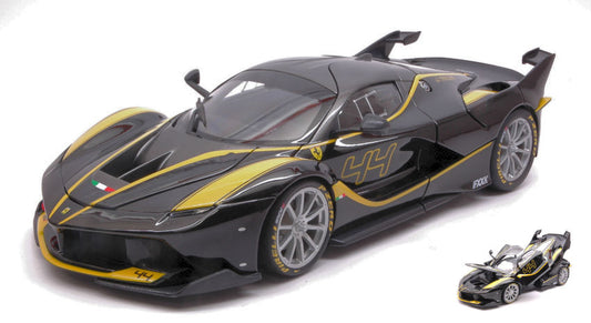 FERRARI FXX-K N.44 BLACK SIGNATURE 1:18 - Burago - BU16907BK