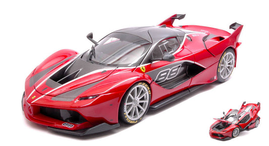 FERRARI FXX-K N.88 RED SIGNATURE 1:18 - Burago - BU16907R