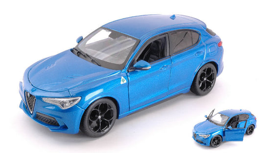 ALFA ROMEO STELVIO BLUE 1:24 - Burago - BU21086B