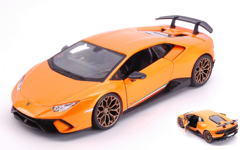 LAMBORGHINI HURACAN PERFORMANTE METALLIC ORANGE 1:24 - Burago - BU21092OR