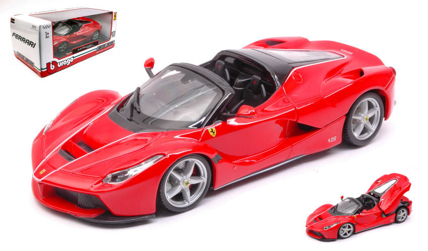 FERRARI LA FERRARI APERTA RED 1:24 - Burago - BU26022R