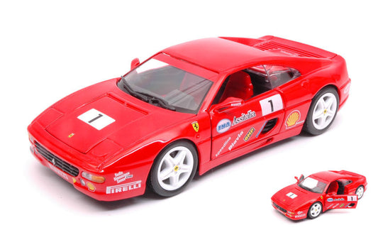FERRARI 355 CHALLENGE N.1 1997 1:24 - Burago - BU26306
