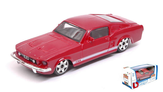 FORD MUSTANG GT 1964 RED 1:43 - Burago - BU30215R