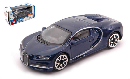 BUGATTI CHIRON 2016 DARK BLUE 1:43 - Burago - BU30348D