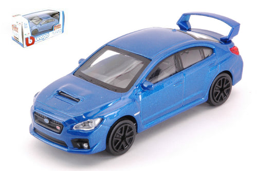 SUBARU WRX STI 2017 BLUE 1:43 - Burago - BU30393B