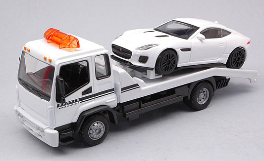 PORTAUTO TOW TRUCK + JAGUAR F-TYPE 1:43 - Burago - BU31419