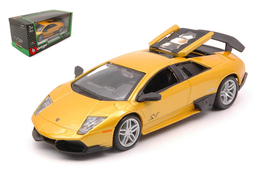 LAMBORGHINI MURCIELAGO LP 670-4 SV YELLOW 1:32 - Burago - BU43052