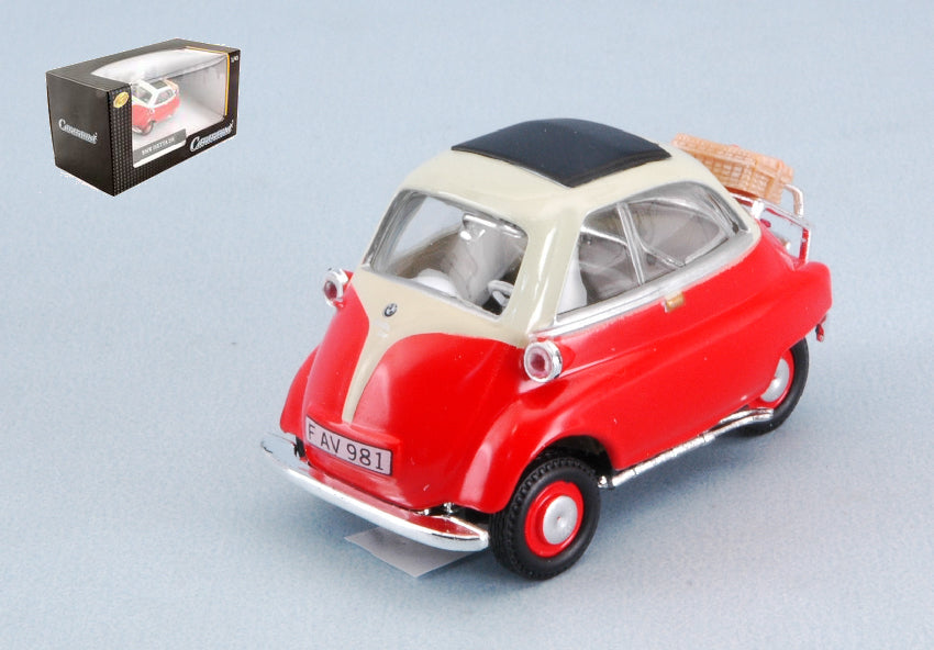 BMW ISETTA 250 RED/CREAM 1:43 - Cararama - CA4-12350