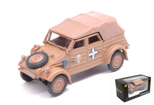 VW KUBELWAGEN TYPE 82 CLOSED SAND 1:43 - Cararama - CA90750
