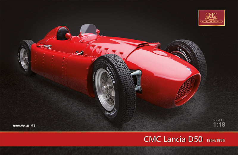FERRARI D50 1954-55 PRESS VERSION RED 1:18 - CMC - CMC175