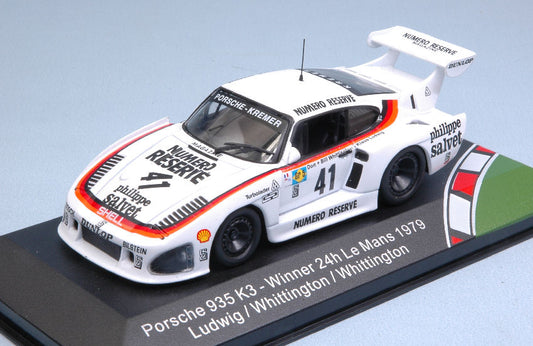 PORSCHE 935 K3 N.41 WINNER LM 1979 K.LUDWIG-B.WHITTINGTON-D.WHITTINGTON - CMR Classic Model Replicars - CMR43005