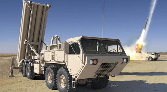 M1120 TERMINAL HIGH ALTITUDE AREA DEFENSE MISSILE LAUNCHER KIT 1:35 - Dragon - D3605